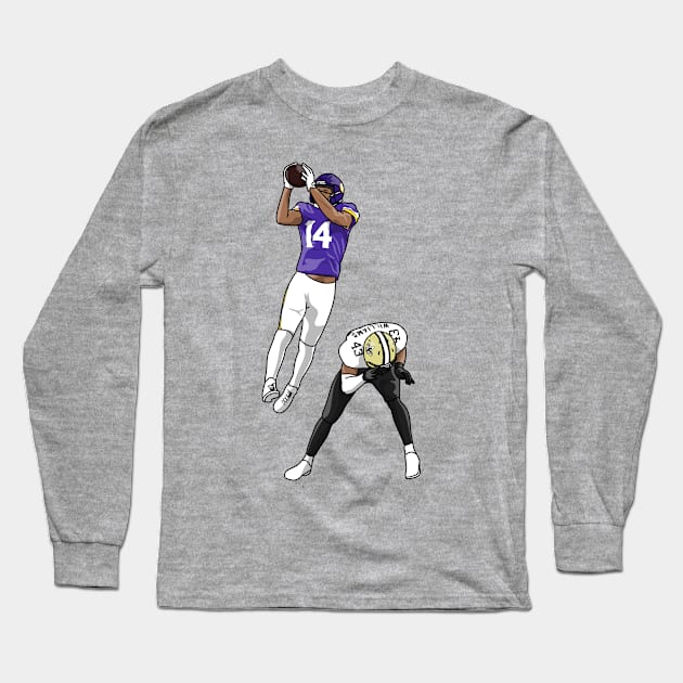 the missed tackle williams Long Sleeve T-Shirt by rsclvisual